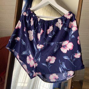 SHEIN FLORAL SLEEP SHORTS